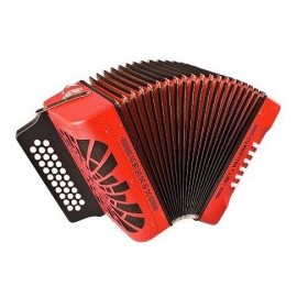 Acordeon de Botones Hohner Rey del...