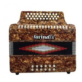 Acordeon Diatonico Farinelli Sol con 31...