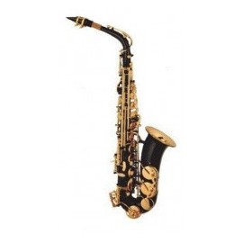 Saxofon Alto Silvertone Mib Negro con...